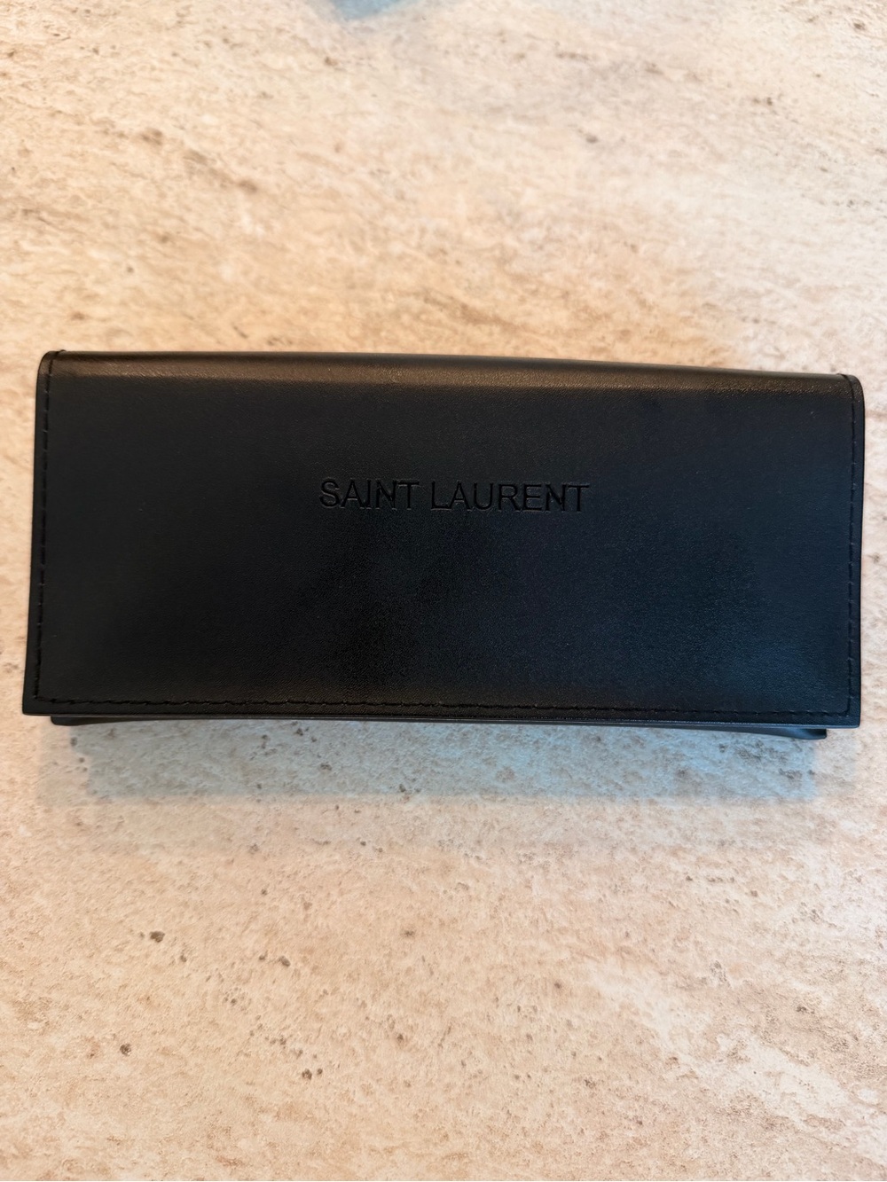 Saint Laurent Black Oval Sunglasses - Picture 9 of 11
